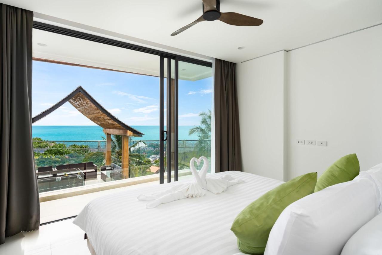 Samui Relax Airfreshing Privacy Modern Luxury Seaview Natural Rainforest Infinity Pool Villa With 3 Beds Suits With Housekeeper Koh Samui Dış mekan fotoğraf