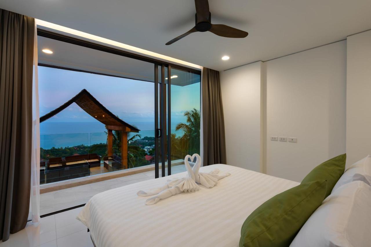 Samui Relax Airfreshing Privacy Modern Luxury Seaview Natural Rainforest Infinity Pool Villa With 3 Beds Suits With Housekeeper Koh Samui Dış mekan fotoğraf